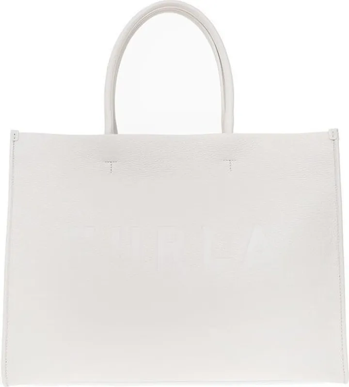Furla Wonderfurla Logo Embossed Tote Bag