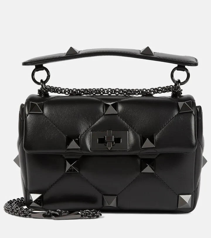 Roman Stud The Shoulder leather bag