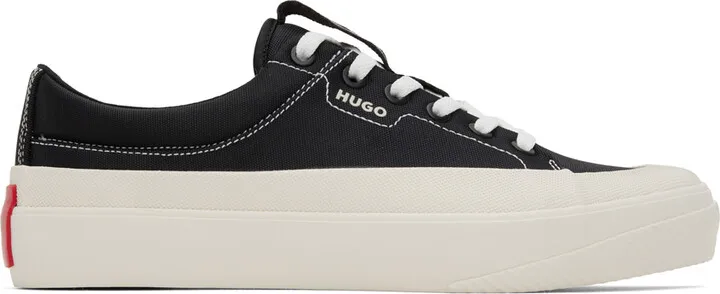 Hugo Black Dyer Low-Top Sneakers