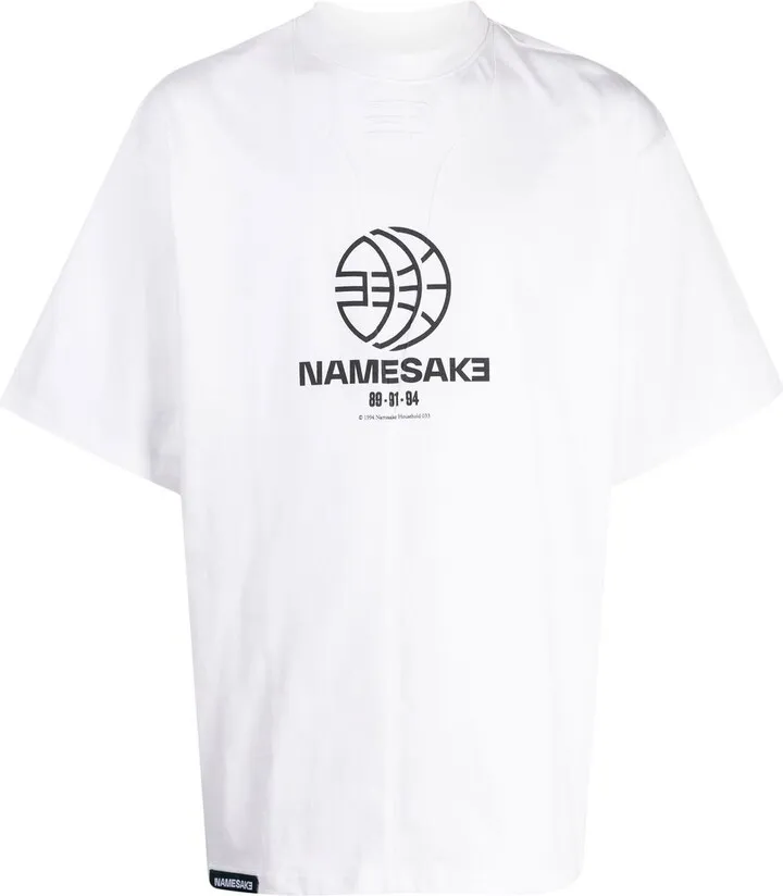 logo-print cotton T-shirt