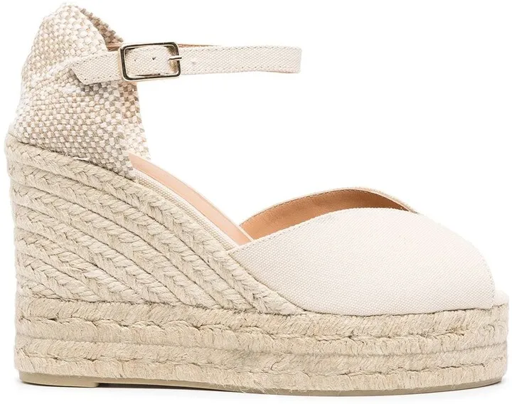 Bianca-wedge espadrilles