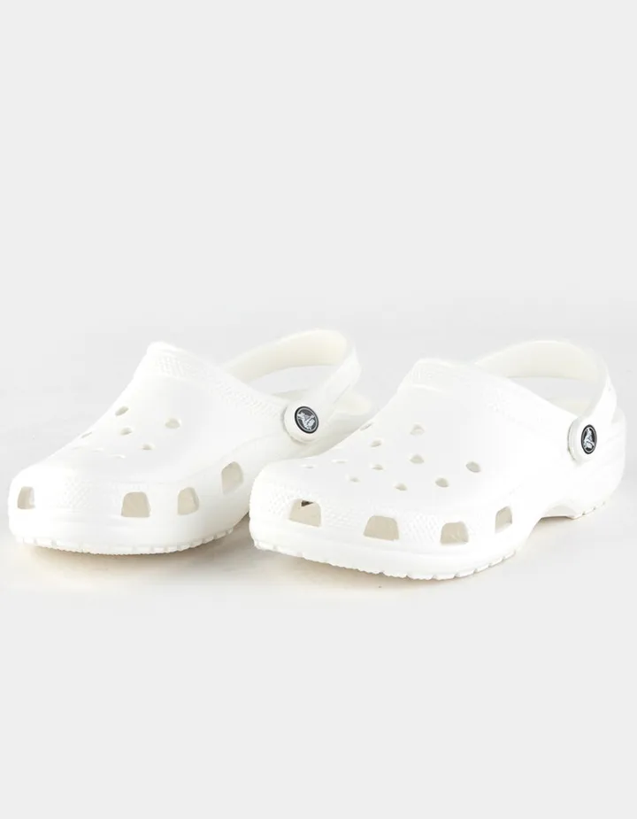 CROCS Classic Unisex White Clogs
