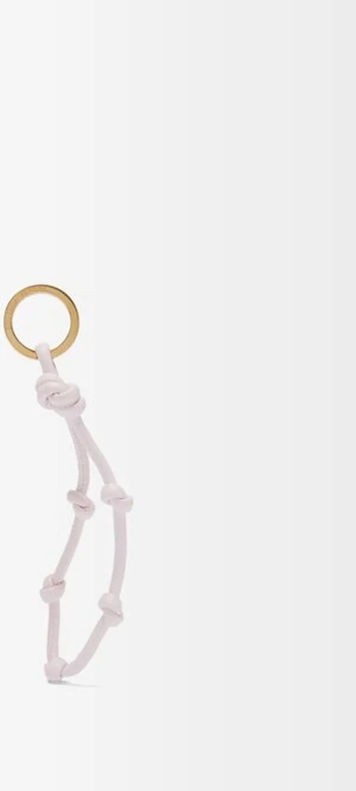 Knot Leather Key Ring
