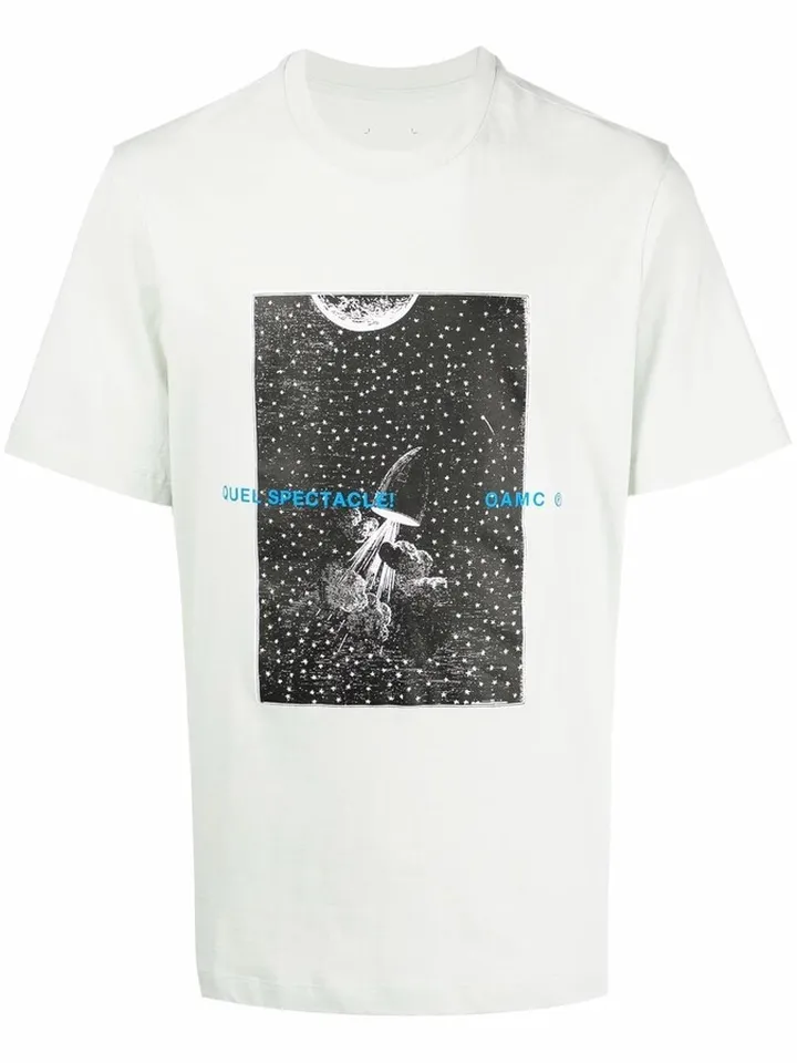graphic-print cotton T-shirt