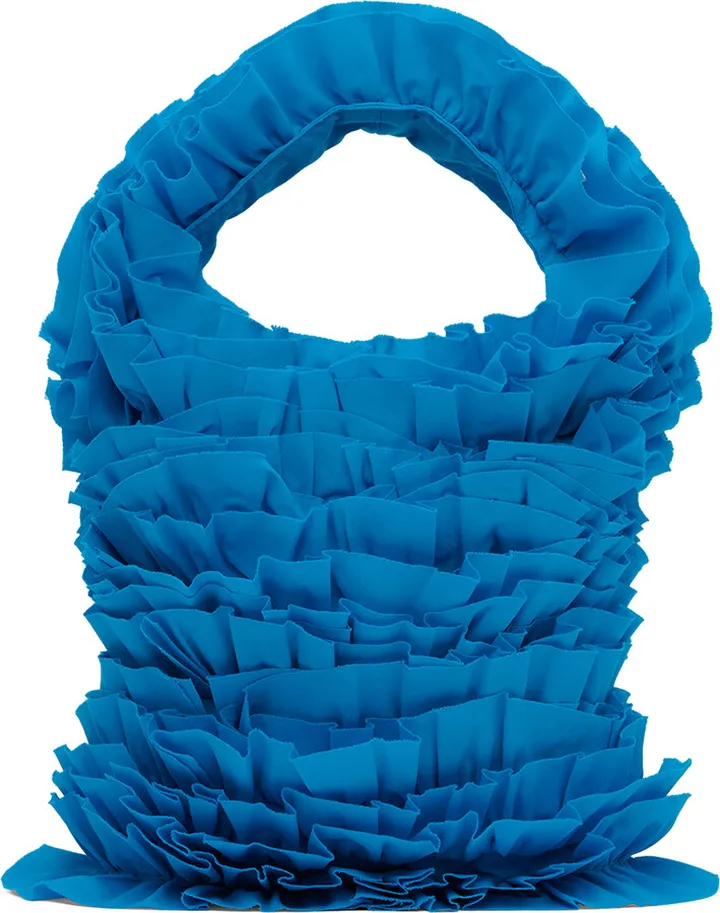 Molly Goddard Blue Zahara Bag