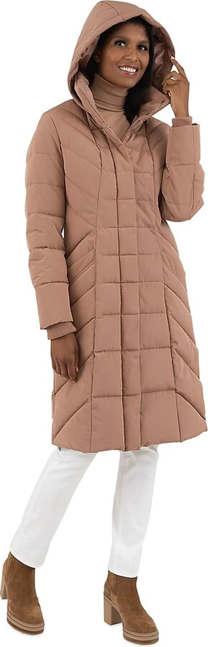 Longline Puffer Jacket