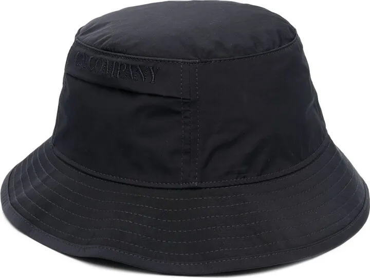 Embroidered-Logo Bucket Hat