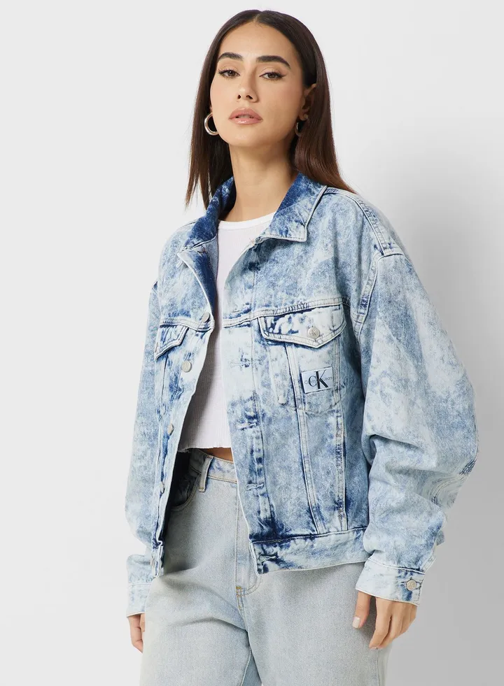 Pocket Detail Denim Jacket