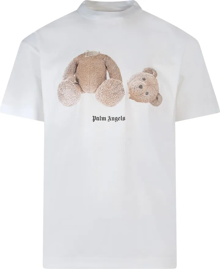 Cotton t-shirt with iconic frontal Teddy