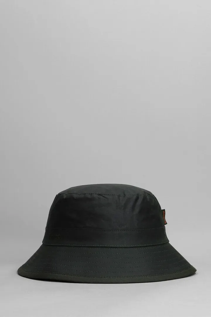 Hats In Green Cotton
