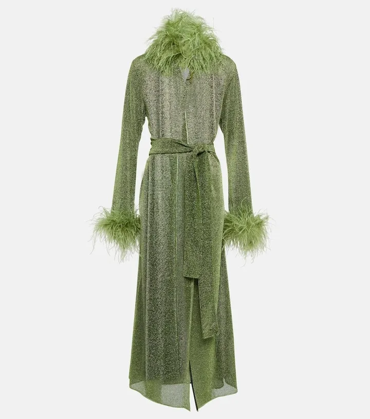 Lumiere Plumage kaftan