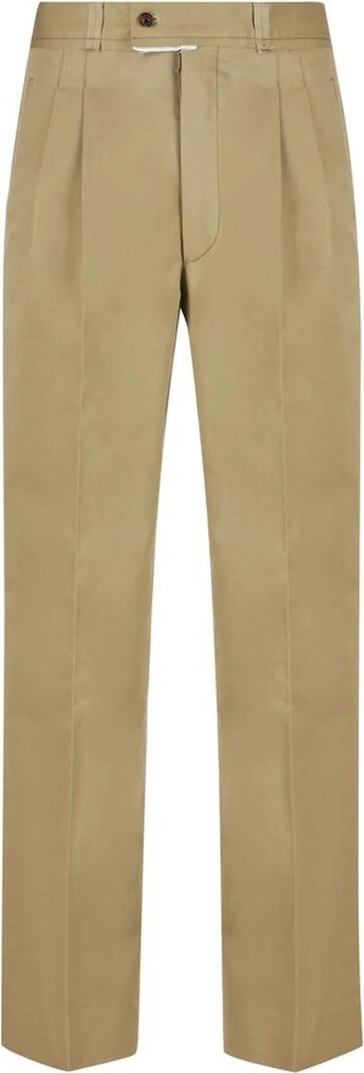 Maison Margiela Mid-Rise Straight-Leg Pants