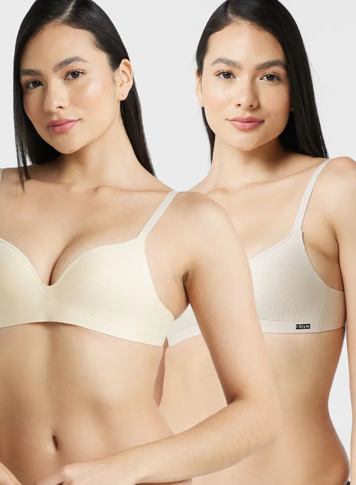 2 Pack T-Shirt Bra