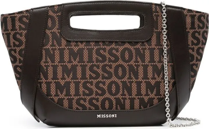 Logo-Jacquard Tote Bag