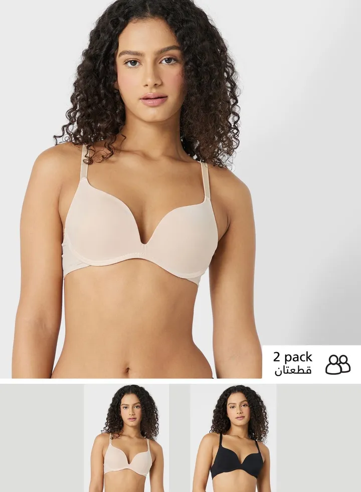 2 Pack T-Shirt Bra