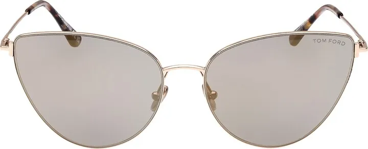 Anais 62mm Cat Eye Sunglasses