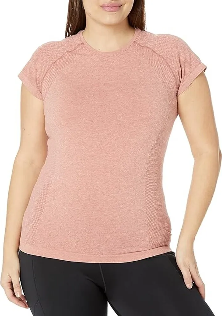 Sweaty Betty Athlete Seamless Workout Tee (Beacon Red) Women's Clothing