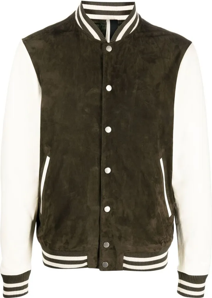 Leather Bomber Jacket