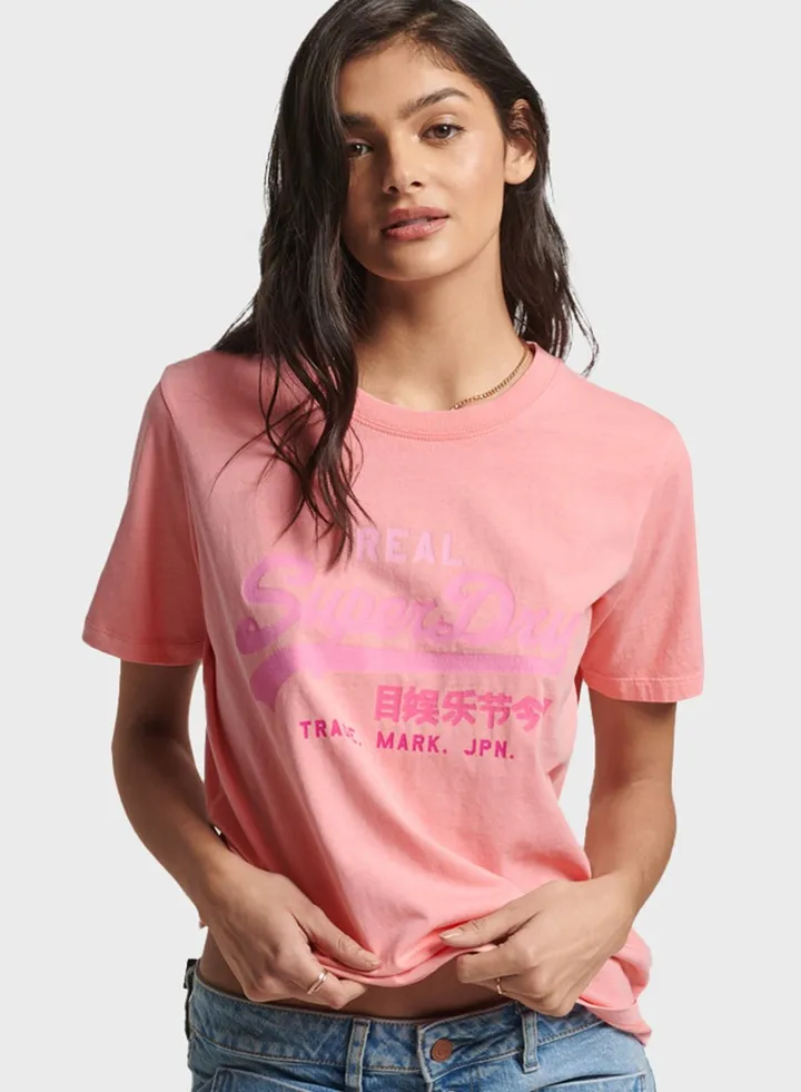 Round Neck Printed T-Shirt