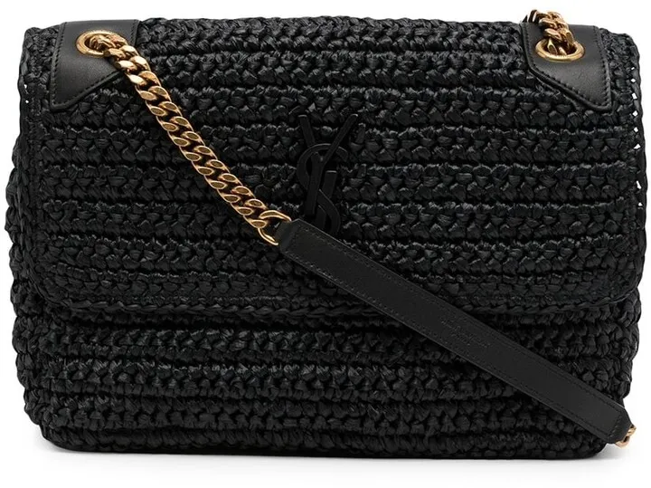 Niki logo shoulder bag