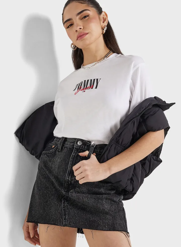 Crew Neck Logo T-Shirt