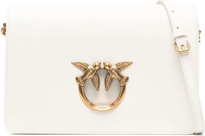 Logo-Plaque Crossbody Bag