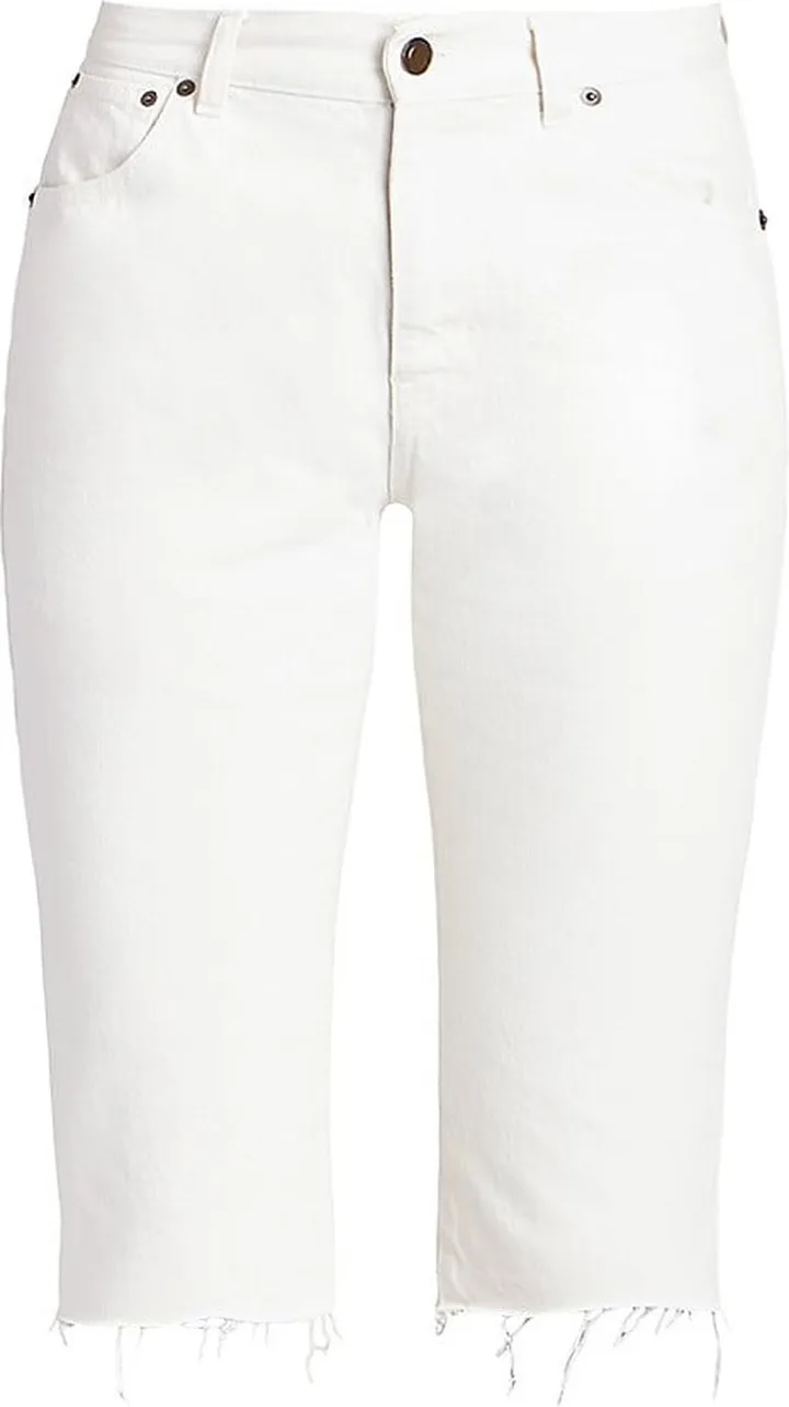 Raw Edge Bermuda Shorts