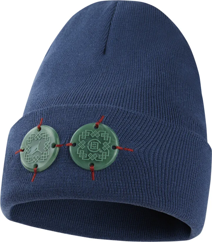 Jordan x CLOT Utility Beanie in Blue