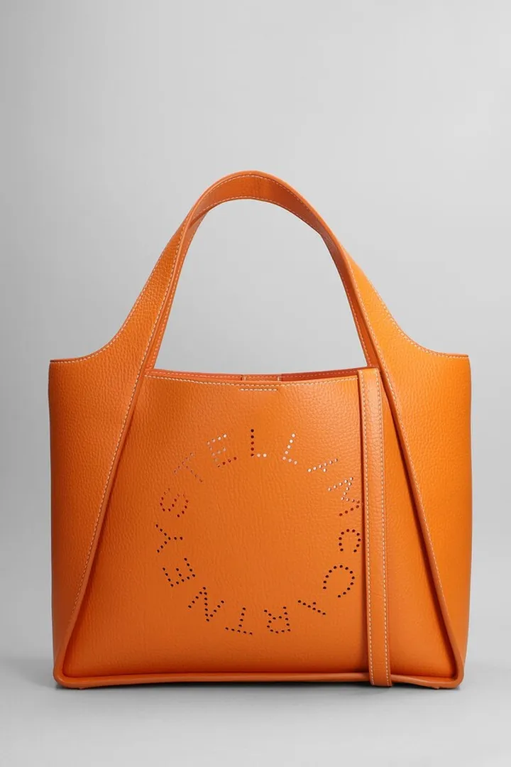 Tote In Orange Polyamide