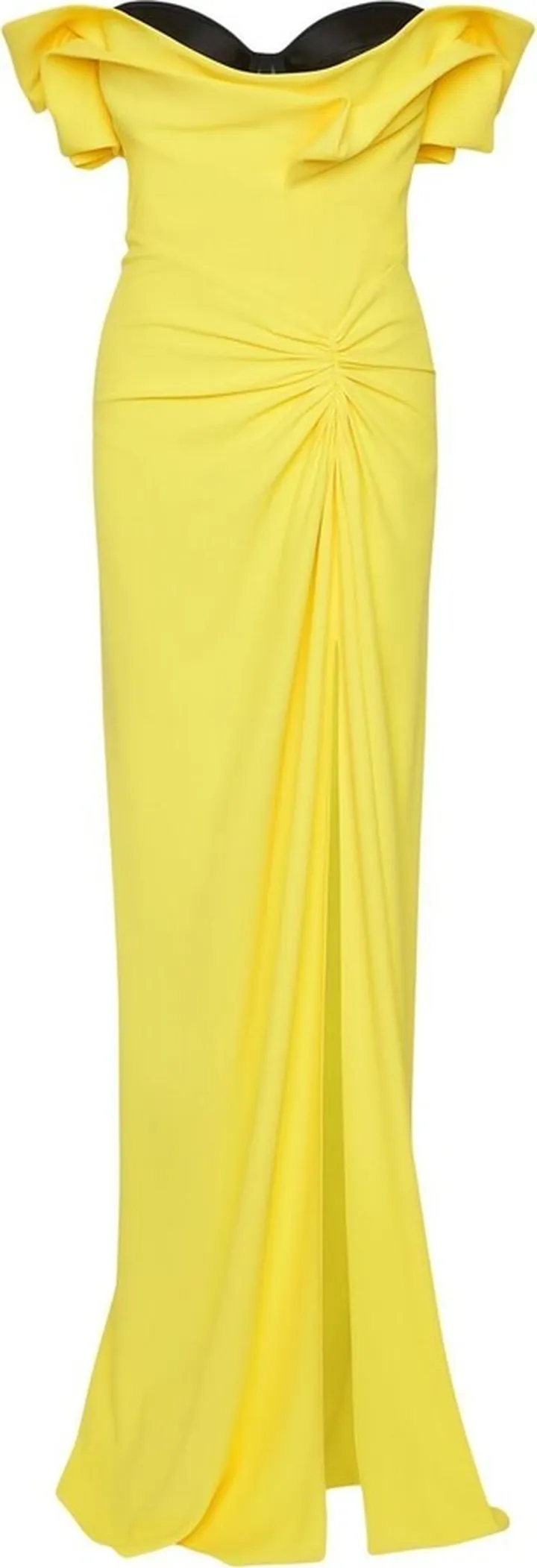 Off-The-Shoulder Evening Dress