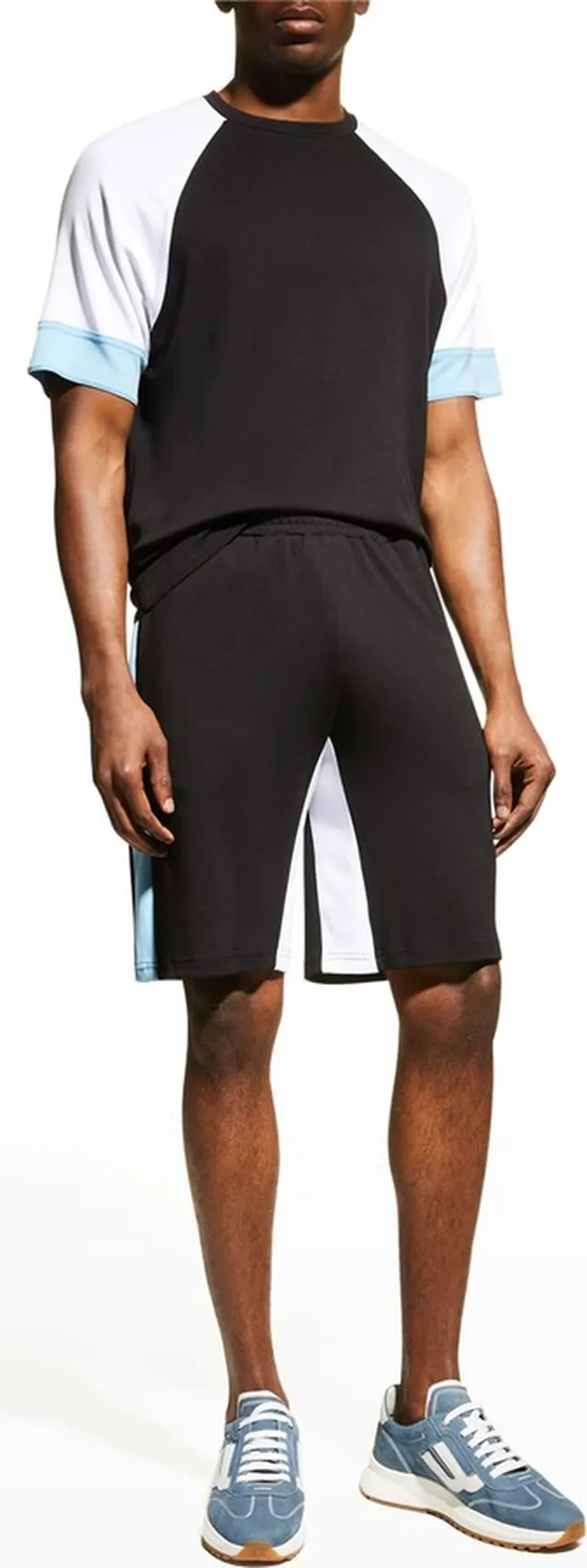 Men's Kidult Colorblock Track Shorts