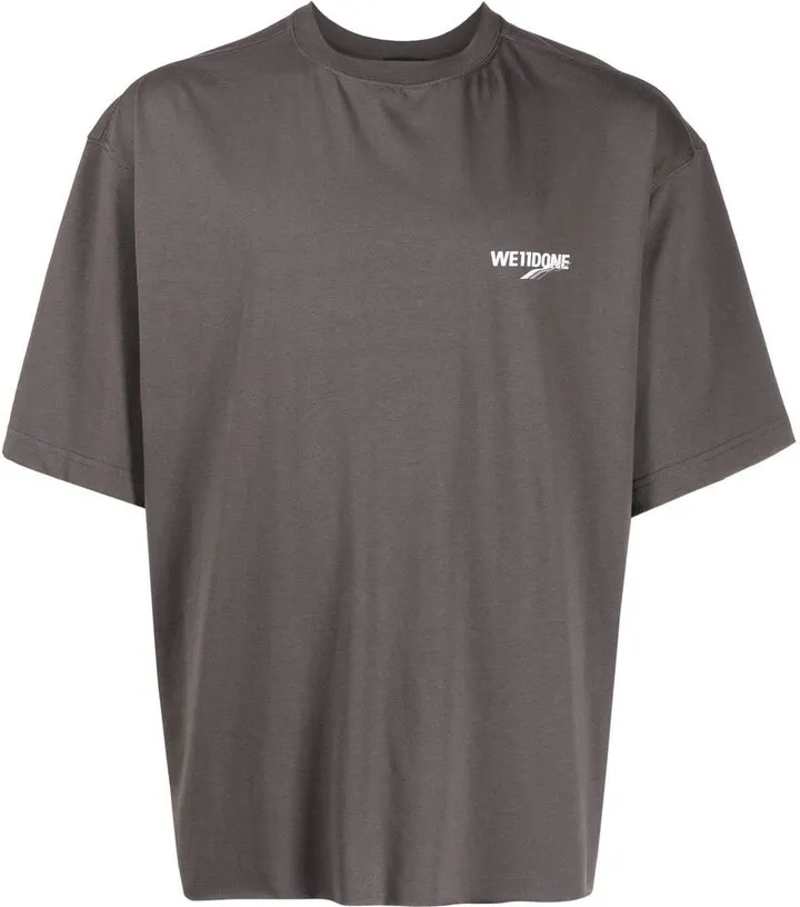 logo-print cotton T-shirt