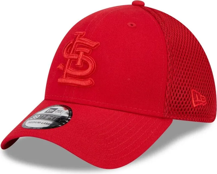 Men's New Era Red St. Louis Cardinals Tonal Team Neo 39Thirty Flex Hat