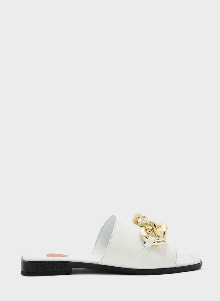 Heart Chain Sandals
