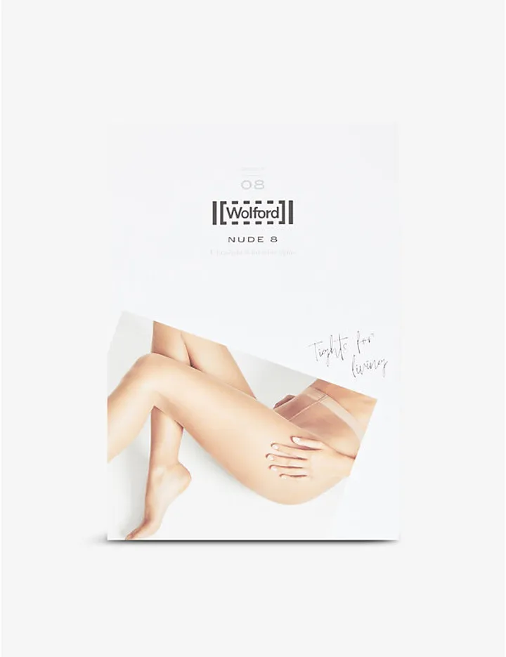 Womens Cosmetic Nude 8 Stretch-knit Tights