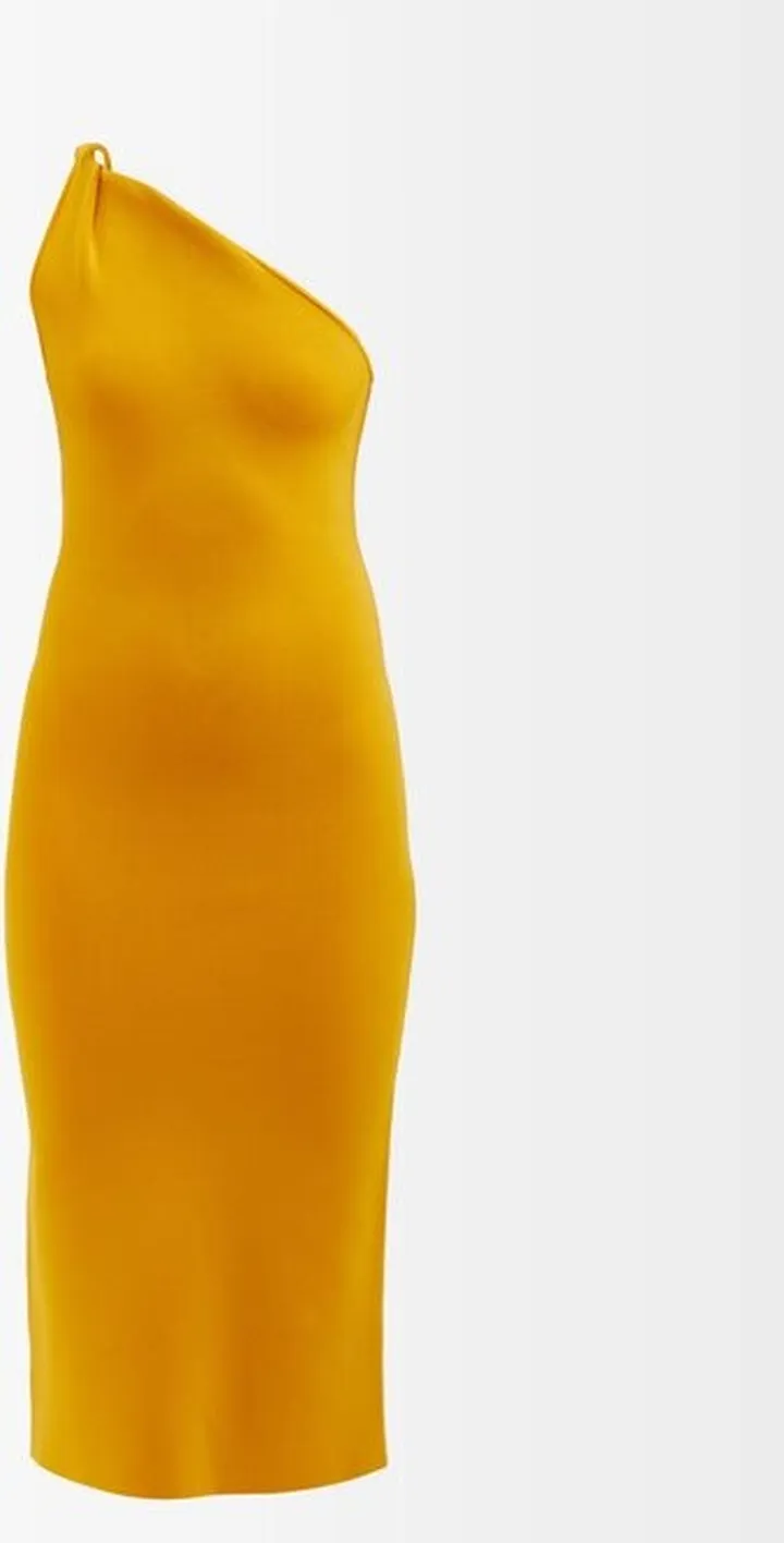 Persephone Asymmetric Knit Dress