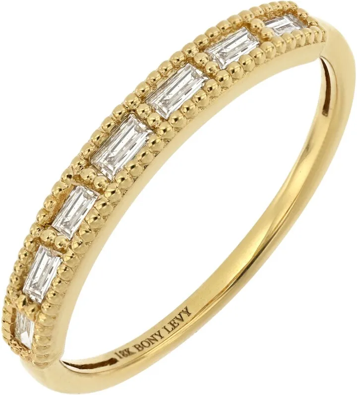 Mykonos Baguette Diamond Ring