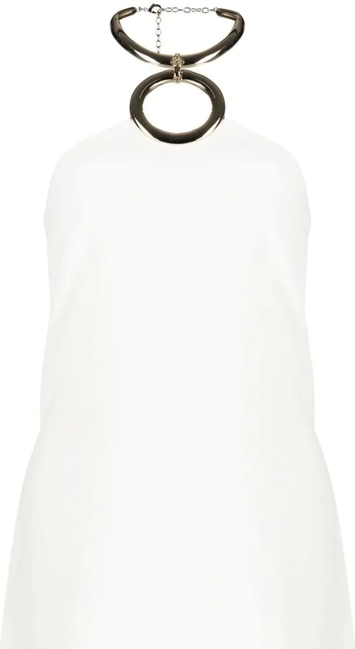 Necklace-Collar Halterneck Top
