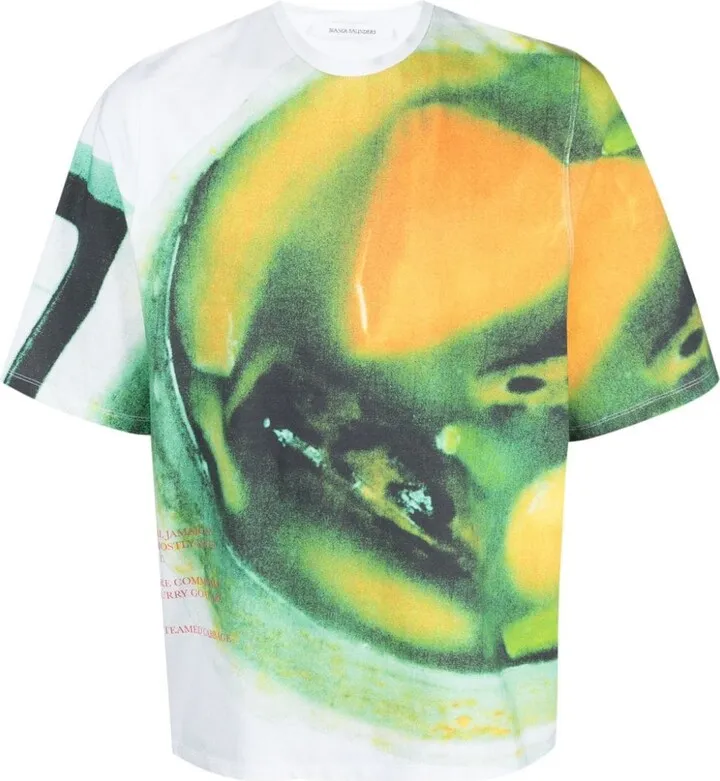 graphic-print T-shirt