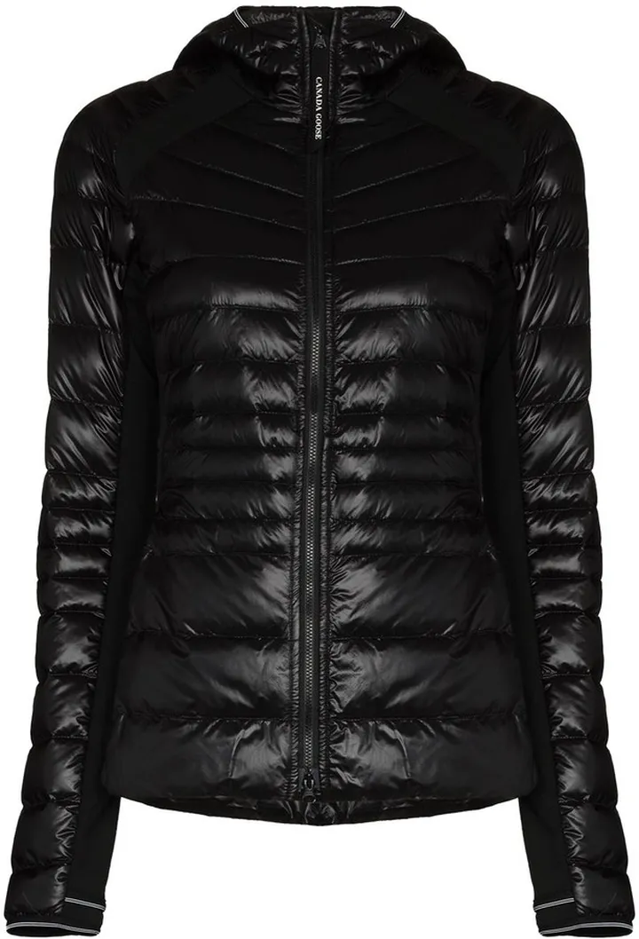 Hybridge packable puffer jacket