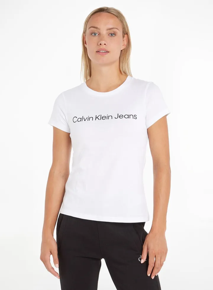 Crew Neck Logo T-Shirt