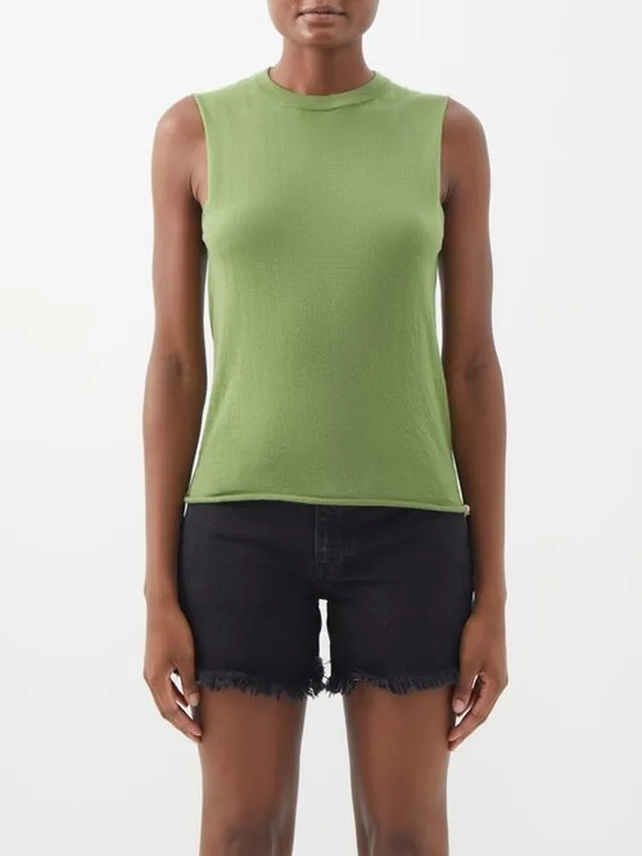 No.231 Plaisir Cashmere Tank Top