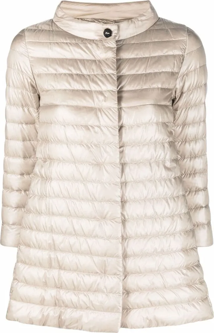Button-Up Padded Coat