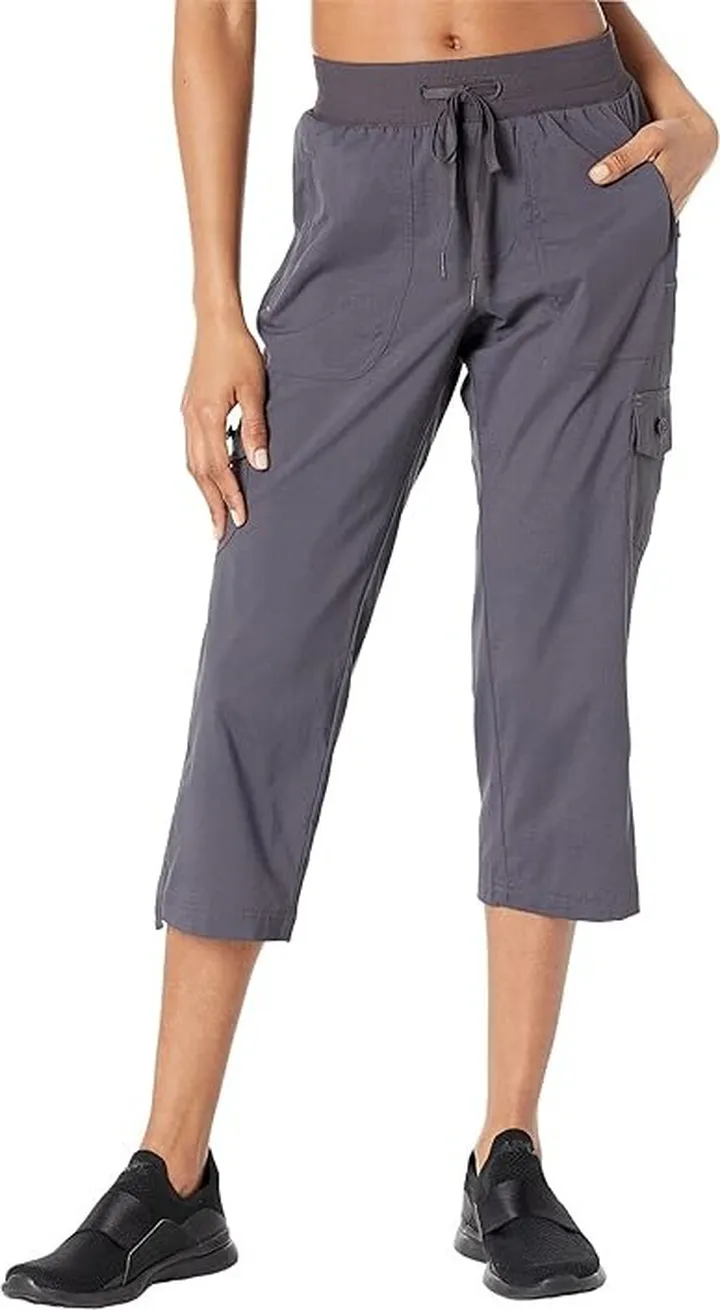 L.L.Bean Vista Camp Pants Crop (Granite) Women's Casual Pants