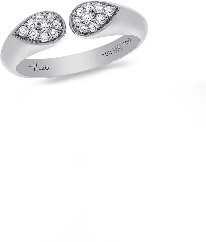 Bestow Pavé Diamond Open Ring