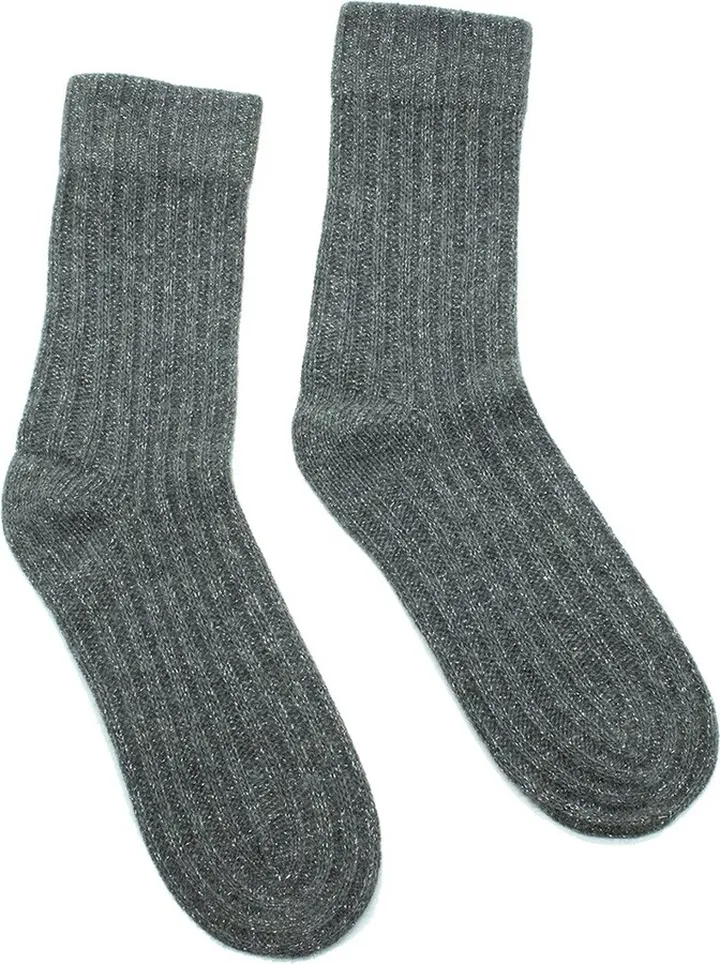 Portolano Cashmere Ribbed Socks