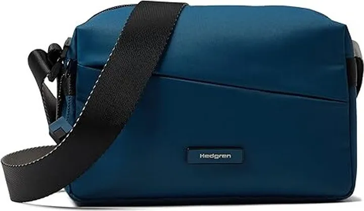 Hedgren Neutron Small Crossover (Neptune Blue) Cross Body Handbags