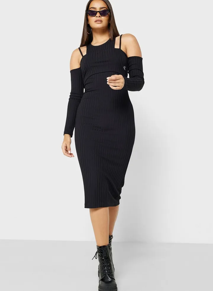 Cold Shoulder Dress