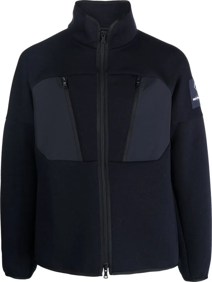 x White Mountaineering zip-up sweater