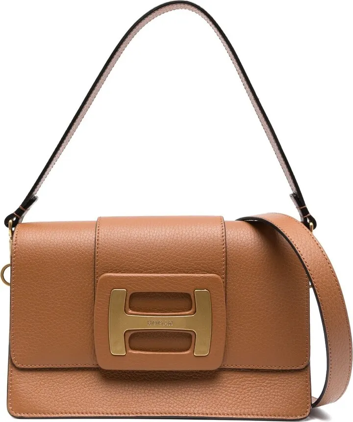 HOGAN- H-bag Leather Crossbody Bag